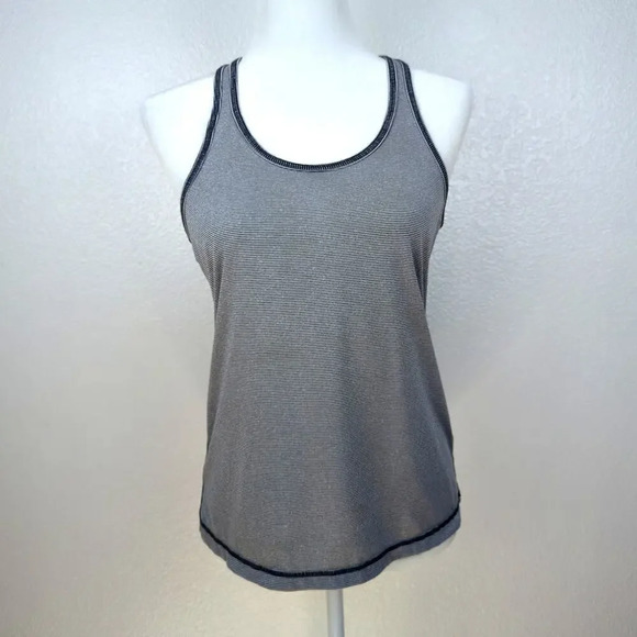 Z By Zella Striped Workout Racerback Tank Size Small - Picture 1 of 10